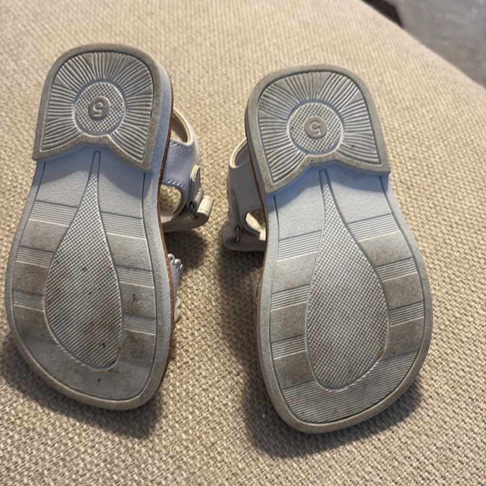 Rachel Toddler Girls Floral Band Sandals - Picture 5 of 7